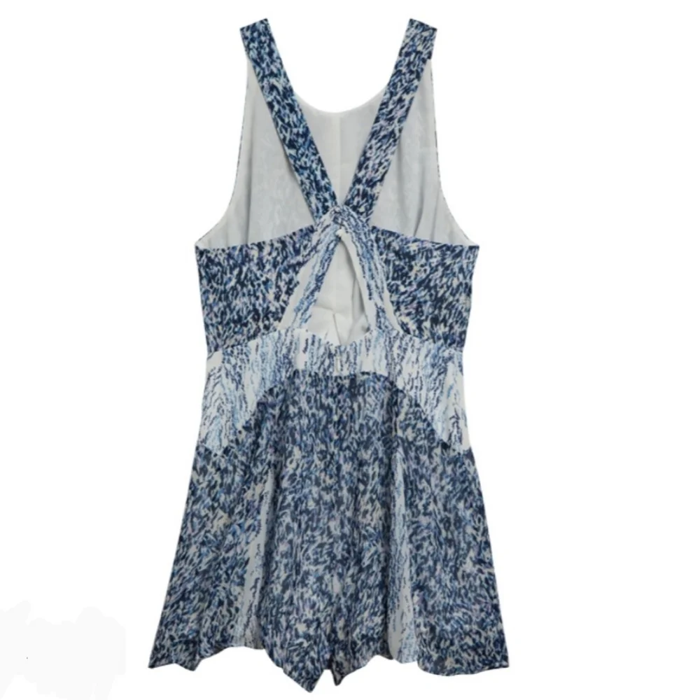 NWT REISS | Alexa Printed Romper - Picture 6 of 6